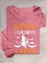 T-shirts Décontracté Printemps / Automne Toussaint Quotidien Manches Longues en Mélangé de Coton Régulier Droit Élasticité moyenne pour Femmes