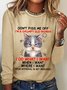 Chemisiers1 Femmes Décontracté Imprimé d'Animal Printemps / Automne Aucune élasticité Quotidien Ample Meilleure vente Manches Longues Col Rond