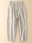 Pantalons Femmes Décontracté Plain Printemps / Automne Coton Aucune élasticité Quotidien Ample Long Régulier