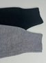 Cardigans Femmes Décontracté Plain Printemps / Automne Col V Quotidien Ample Fil/fil de laine Régulier Poche Couture