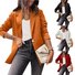 Manches Longues Régulier Plain Blazer pour Femmes