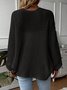 Cardigans Femmes Décontracté Plain Hiver Micro-élasticité Quotidien Ample Manches Longues Laine/Tricot Mi-long