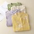 Chemises Femmes Décontracté Été Motifs de broderie Coton Col Montant Aucune élasticité Régulier Droit Régulier