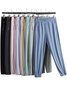 Pantalons Décontracté Plain Printemps / Automne Couture de poche Nylon Standard Droit Régulier Élasticité moyenne pour Femmes