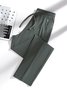 Pantalons Femmes Décontracté Plain Printemps / Automne Séchage Rapide Taille Élastique Standard Pantalons Harem Droit Élasticité moyenne