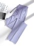 Pantalons Femmes Décontracté Plain Printemps / Automne Séchage Rapide Taille Élastique Standard Pantalons Harem Droit Élasticité moyenne