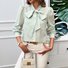 Chemises Femmes Décontracté Printemps / Automne Plaid Polyester Quotidien Ample Régulier Régulier Col de Chemise