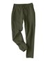 Pantalons Femmes Décontracté Plain Printemps / Automne Polyester Aucune élasticité Quotidien Long Droit Régulier