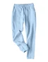 Pantalons Femmes Décontracté Plain Printemps / Automne Polyester Aucune élasticité Quotidien Long Droit Régulier