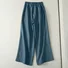 Pantalons Femmes Décontracté Ethnique Printemps / Automne Naturel Aucune élasticité Quotidien Ample Long Droit