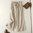 Pantalons Femmes Décontracté Ethnique Printemps / Automne Naturel Aucune élasticité Quotidien Ample Long Droit