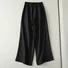 Pantalons Femmes Décontracté Ethnique Printemps / Automne Naturel Aucune élasticité Quotidien Ample Long Droit