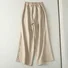 Pantalons Femmes Décontracté Ethnique Printemps / Automne Naturel Aucune élasticité Quotidien Ample Long Droit