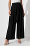 Pantalons Décontracté Plain Printemps / Automne Nœud Devant Aucune élasticité Quotidien Ample Pantalon droit Régulier pour Femmes