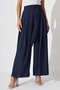 Pantalons Décontracté Plain Printemps / Automne Nœud Devant Aucune élasticité Quotidien Ample Pantalon droit Régulier pour Femmes