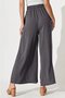 Pantalons Décontracté Plain Printemps / Automne Nœud Devant Aucune élasticité Quotidien Ample Pantalon droit Régulier pour Femmes