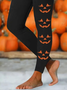 Pantalons De Yoga Décontracté Toutes Les Saisons Toussaint Naturel Léger Jersey Pantalon coupe slim Long Droit pour Femmes
