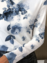 Chemisiers1 Rétro Floral Printemps / Automne Polyester Quotidien Coupe Régulière chaleur Meilleure vente Régulier pour Femmes