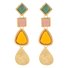 Boucles d'Oreilles Décontracté Plain Toutes Les Saisons Métal Goujon Vacances pour Femmes
