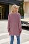 T-shirts Décontracté Plain Printemps / Automne Quotidien Manches Longues Col Rond Mi-long Régulier Élasticité moyenne pour Femmes