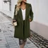 Sweat-shirt à Capuche Manches Longues Régulier Plain Veste Sherpa Caniche Blouson Boucle pour Femmes