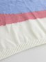 Pulls Femmes Décontracté Abstrait Printemps / Automne Micro-élasticité Quotidien Manches Longues Régulier Droit Régulier