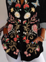 Chemises Femmes Rétro Ethnique Printemps / Automne Aucune élasticité Ample Manches Longues Droit Régulier Col de Chemise