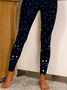Pantalons De Yoga Décontracté Toutes Les Saisons Chat Polyester Naturel Serré Long Legging Élasticité moyenne pour Femmes