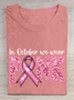 T-shirts Décontracté Été Lettres de texte Coton Ample Manches Courtes Col Rond Régulier Droit pour Femmes