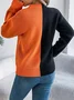 Pulls Décontracté Printemps / Automne Toussaint Col Rond Laine/Tricot Régulier Droit Élasticité moyenne Non pour Femmes