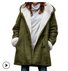 Micro-élasticité Sweat-shirt à Capuche Manches Longues en Toison Plain Blouson pour Femmes