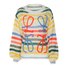 Pulls Femmes Lettres de texte Décontracté Printemps / Automne Micro-élasticité Quotidien Ample Col Rond Fil/fil de laine Régulier