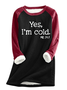 Sweat-shirts Décontracté Hiver Lettres de texte Polyester Coupe Régulière Col Rond Régulier Droit en Toison pour Femmes