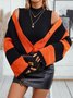 Cardigans Femmes Rayé Décontracté Hiver Quotidien Ample Laine/Tricot Mi-long Épaissi Élasticité moyenne