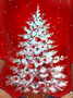 T-shirts Femmes Décontracté Printemps / Automne Sapin de Noël Vacances Ample Noël Manches Longues Régulier Droit