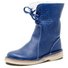 Chelsea Bottes Femme Rétro Plain Automne Portable Vacances Bottes de Neige Cuir Bout Rond Fausse Fourrure