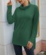 Chemisiers1 Femmes Décontracté Plain Printemps / Automne Micro-élasticité Ample Jersey Col Roulé Droit Régulier