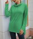 Chemisiers1 Femmes Décontracté Plain Printemps / Automne Micro-élasticité Ample Jersey Col Roulé Droit Régulier