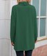 Chemisiers1 Femmes Décontracté Plain Printemps / Automne Micro-élasticité Ample Jersey Col Roulé Droit Régulier