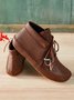 Bottes mocassins Boho Plain Automne Perlé Quotidien à Talon Plat Fausse Fourrure PU Caoutchouc pour Femmes