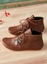 Bottes mocassins Boho Plain Automne Perlé Quotidien à Talon Plat Fausse Fourrure PU Caoutchouc pour Femmes