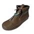 Bottes mocassins Boho Plain Automne Perlé Quotidien à Talon Plat Fausse Fourrure PU Caoutchouc pour Femmes