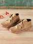 Bottes mocassins Boho Plain Automne Perlé Quotidien à Talon Plat Fausse Fourrure PU Caoutchouc pour Femmes