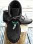 Bottes mocassins Boho Plain Automne Perlé Quotidien à Talon Plat Fausse Fourrure PU Caoutchouc pour Femmes