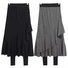 Jupes Décontracté Plain Printemps / Automne Polyester Quotidien Maxi Taille Moyenne Trapèze Élasticité moyenne pour Femmes
