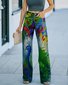 Jeans Femme Décontracté Printemps / Automne impression en 3D Polyester Micro-élasticité Quotidien Coupe Régulière Taille Moyenne Régulier
