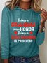Chemisiers1 Décontracté Printemps / Automne Lettres de texte Ample Meilleure vente Manches Longues Régulier Droit Régulier pour Femmes