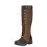 Bottes d'Extérieur Femmes Ethnique Plain Automne Zip Imperméable Vacances Bottes de Combat Cuir Talon de Bloc