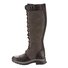 Bottes d'Extérieur Femmes Ethnique Plain Automne Zip Imperméable Vacances Bottes de Combat Cuir Talon de Bloc