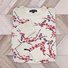 Sweat-shirts Femmes Décontracté Floral Printemps / Automne Polyester Micro-élasticité Quotidien Col Rond Régulier Régulier